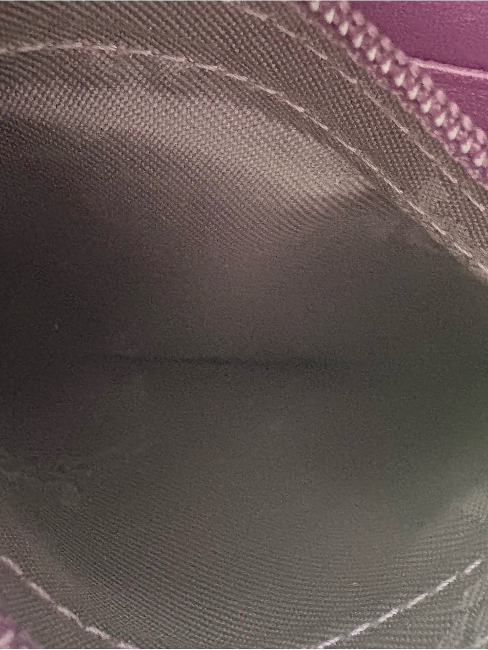 MCM Purple Leather Trifold Wallet- EUC - Picture 15 of 16